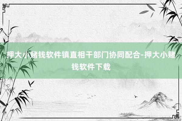 押大小赌钱软件镇直相干部门协同配合-押大小赌钱软件下载