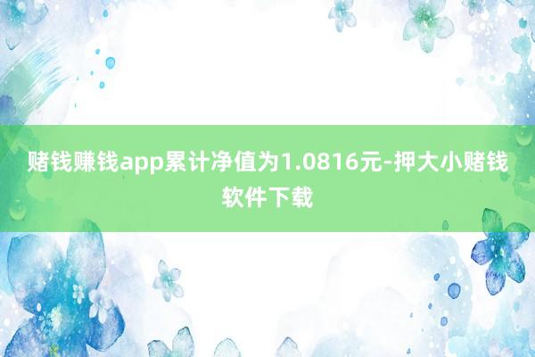 赌钱赚钱app累计净值为1.0816元-押大小赌钱软件下载